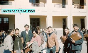 LYCEE LAPERRINE CLASSE DE 1ere  1959